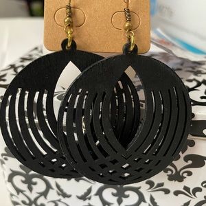 Wood earrings